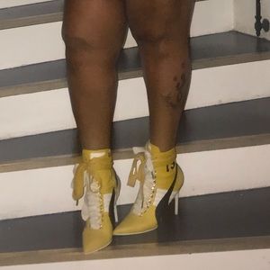 Fenty Puma by Rihanna heeled sneaker/boots